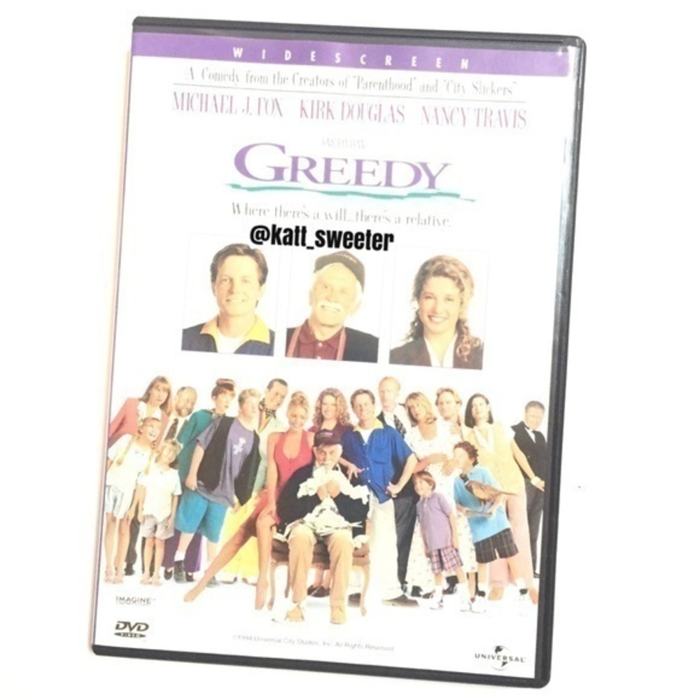 3 For $13! GREEDY - Michael J. Fox - DVD - Over 90 Titles to Choose From!